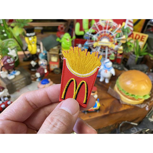 カンパニーロゴワッペン　ミニサイズ　（マクドナルド/マックフライポテト）　■ アメリカ雑貨 アメリカン雑貨 |  | 02