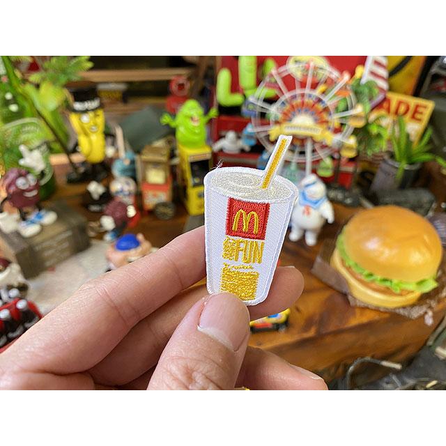 カンパニーロゴワッペン　ミニサイズ　（マクドナルド/マックシェイク）　■ アメリカ雑貨 アメリカン雑貨 |  | 02