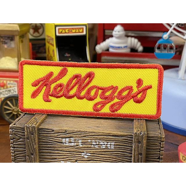 ケロッグ　ロゴ　ワッペン（まとめて売り） Amazon.co.jp: Kellogg's ケロッグ ワッペン アイロンワッペン