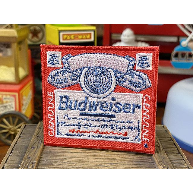 カンパニーロゴワッペン　ミニサイズ　（バドワイザー）　■　アメリカン雑貨　アメリカ雑貨 爆買 | 