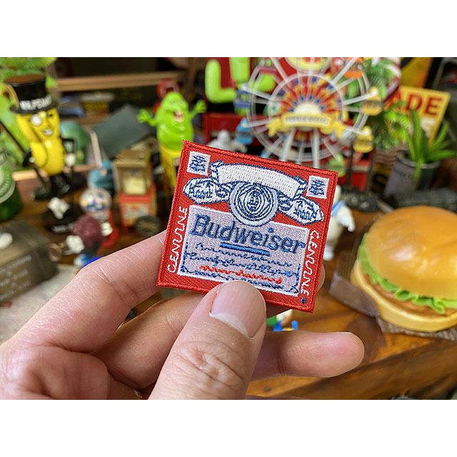 カンパニーロゴワッペン　ミニサイズ　（バドワイザー）　■　アメリカン雑貨　アメリカ雑貨 爆買 |  | 02