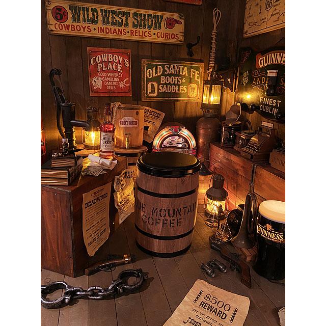 コーヒー木樽チェアー （ブラウン） □ アメリカン雑貨 アメリカ雑貨