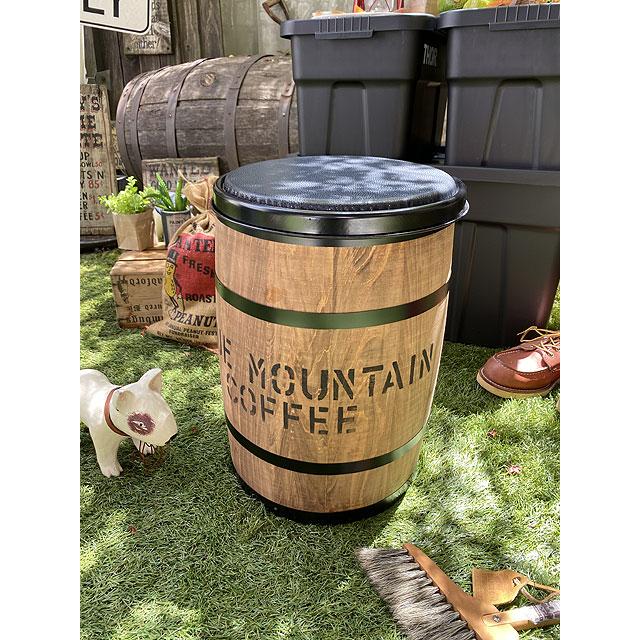 コーヒー木樽チェアー （ブラウン） □ アメリカン雑貨 アメリカ