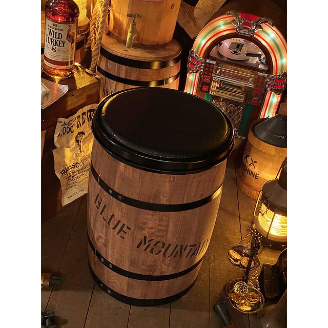 コーヒー木樽チェアー　（ブラウン）　■　アメリカン雑貨　アメリカ雑貨 爆買 |  | 12