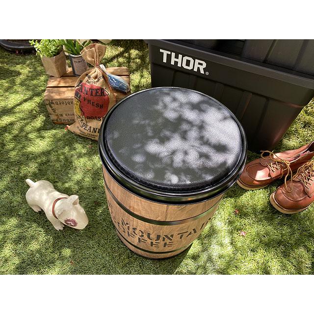 コーヒー木樽チェアー　（ブラウン）　■　アメリカン雑貨　アメリカ雑貨 爆買 |  | 01