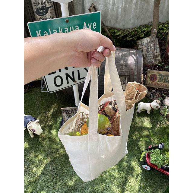 ハワイアン　エコバッグ　（モンステラ）　■　アメリカン雑貨　アメリカ雑貨 |  | 04