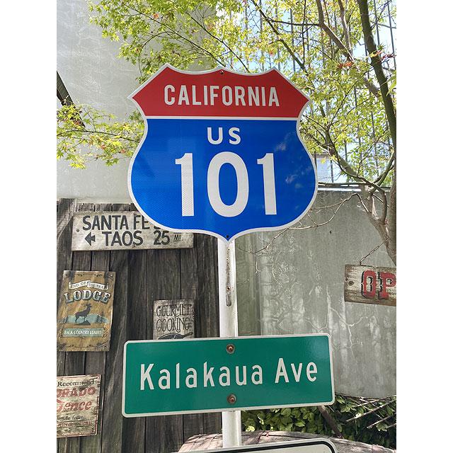 アメリカン　トラフィックサイン　（カリフォルニア101）　■　アメリカン雑貨　アメリカ雑貨 |  | 01