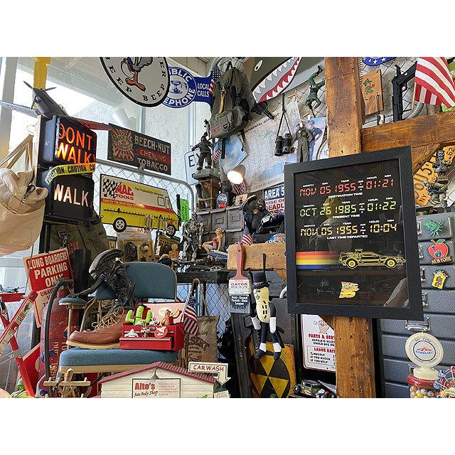 映画　バック・トゥ・ザ・フューチャー　タイムサーキット　アートフレーム ■ アメリカン雑貨 アメリカ雑貨 |  | 05