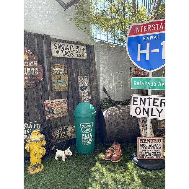 シンクレア　45Lダストボックス　（グリーン）　■　アメリカン雑貨　アメリカ雑貨　ゴミ箱　ごみ箱　トラッシュ |  | 05