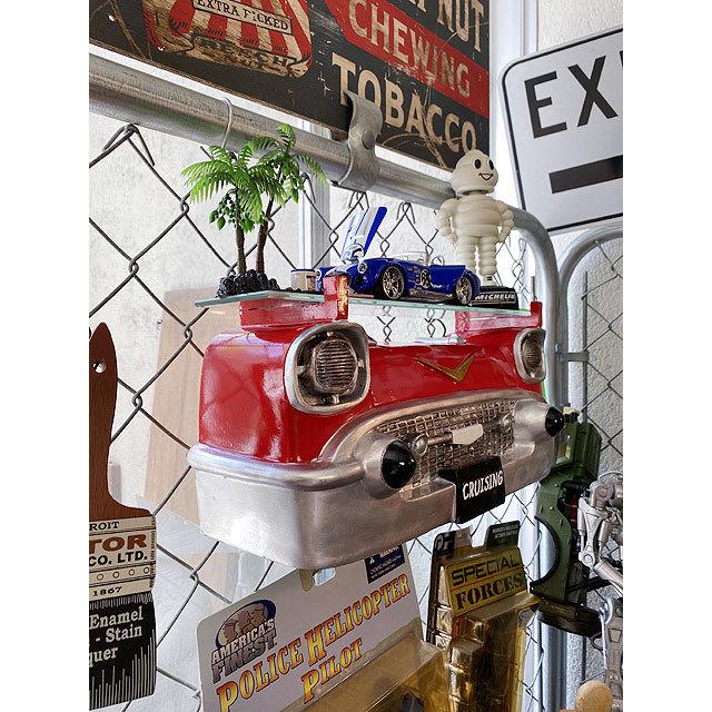 シボレー ベルエア カーシェルフ Sサイズ □ アメリカン雑貨 アメリカ