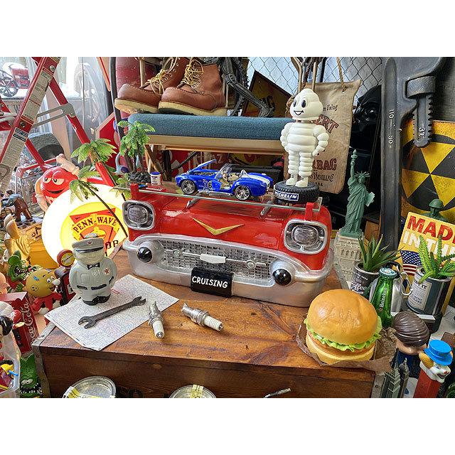 シボレー ベルエア カーシェルフ Sサイズ □ アメリカン雑貨 アメリカ