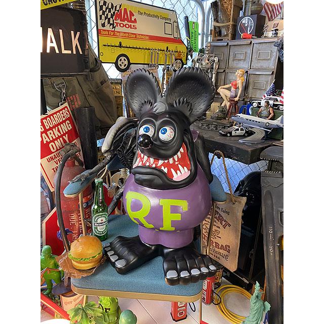 ファンコ限定　ラットフィンク　ジャイアントコインバンク　（ブラック）　■　アメリカン雑貨　アメリカ雑貨 | RAT FINK | 10