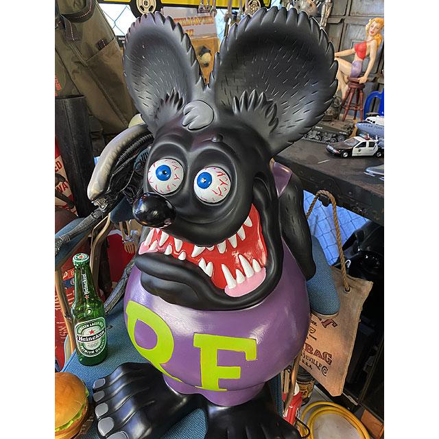 ファンコ限定　ラットフィンク　ジャイアントコインバンク　（ブラック）　■　アメリカン雑貨　アメリカ雑貨 | RAT FINK | 11