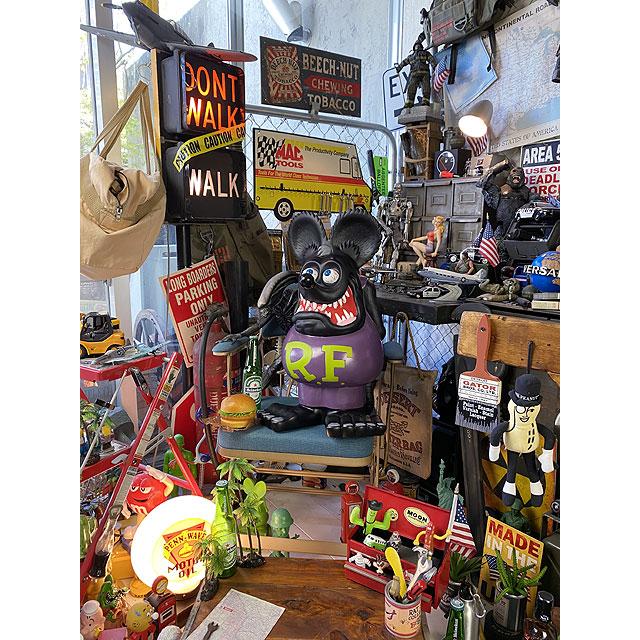 ファンコ限定　ラットフィンク　ジャイアントコインバンク　（ブラック）　■　アメリカン雑貨　アメリカ雑貨 | RAT FINK | 12