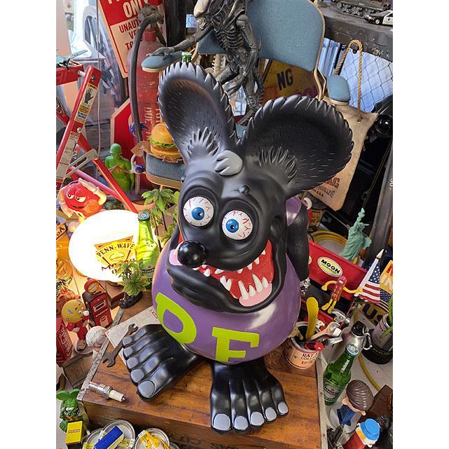 ファンコ限定　ラットフィンク　ジャイアントコインバンク　（ブラック）　■　アメリカン雑貨　アメリカ雑貨 | RAT FINK | 01