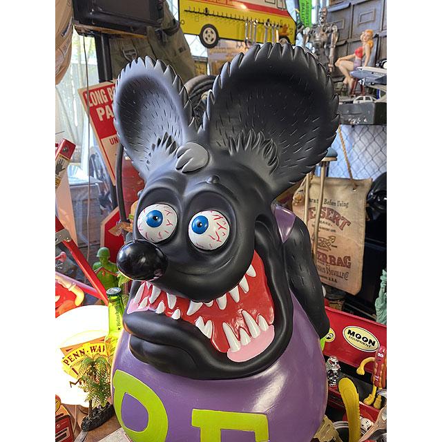 ファンコ限定　ラットフィンク　ジャイアントコインバンク　（ブラック）　■　アメリカン雑貨　アメリカ雑貨 | RAT FINK | 02