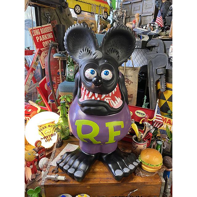 ファンコ限定　ラットフィンク　ジャイアントコインバンク　（ブラック）　■　アメリカン雑貨　アメリカ雑貨 | RAT FINK | 09