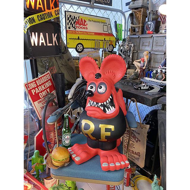 ファンコ限定　ラットフィンク　ジャイアントコインバンク　（レッド）　■　アメリカン雑貨　アメリカ雑貨 爆買 | RAT FINK | 10