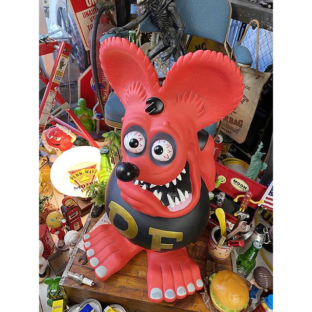 ファンコ限定　ラットフィンク　ジャイアントコインバンク　（レッド）　■　アメリカン雑貨　アメリカ雑貨 爆買 | RAT FINK | 01