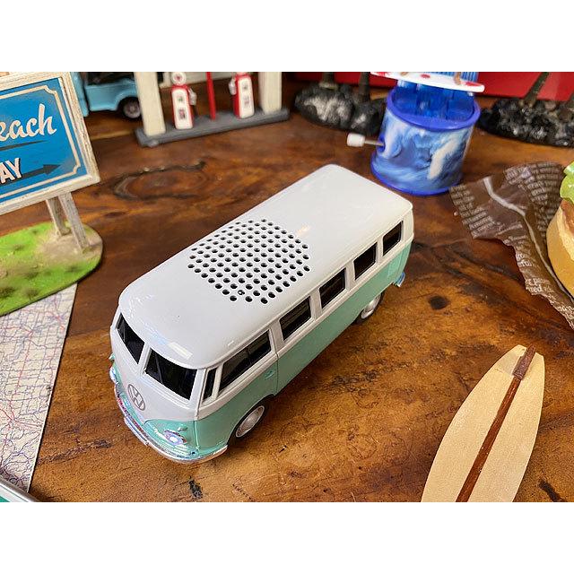 ワーゲンバス　Bluetooth　ワイヤレススピーカー　（ミントグリーン）　■ アメリカ雑貨 アメリカン雑貨 |  | 02