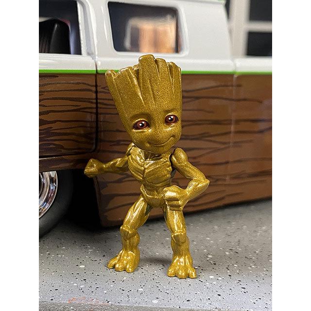 Jada　マーベル　ガーディアンズ・オブ・ギャラクシー　1963年　ワーゲンバス・ピックアップ　ミニカー　1/24　（グルートのフィギュア付） |  | 09