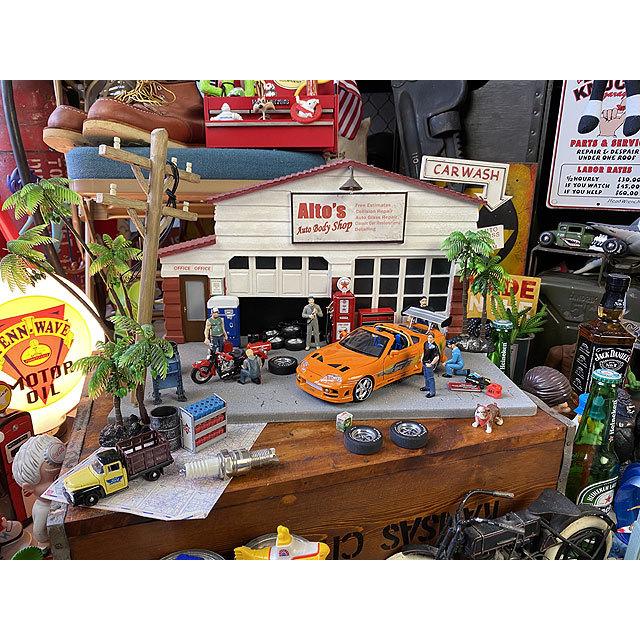 Jada　映画　ワイルドスピード　ダイキャストミニカー　1/24　（ブライアン/トヨタ　スープラ/オレンジ）　フィギュア付 |  | 12