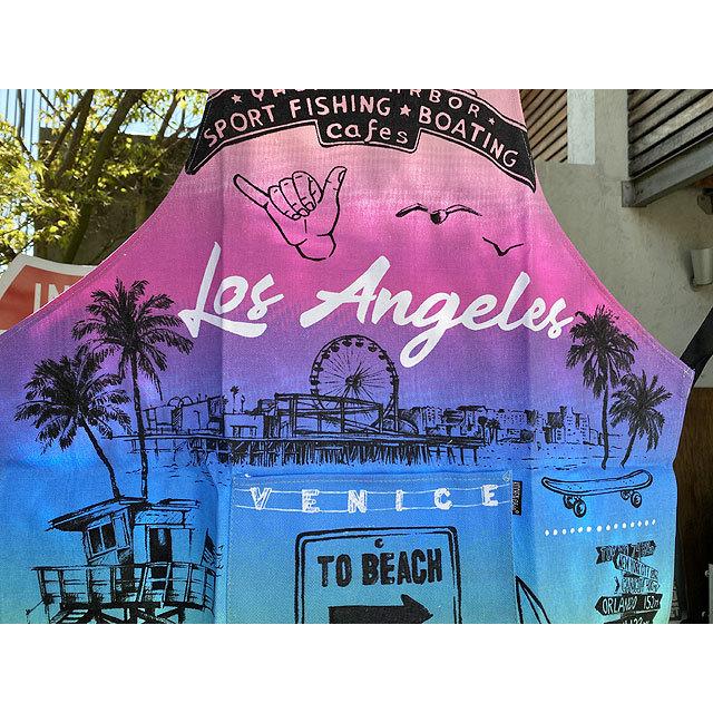 L.A.ベニスビーチ　アートエプロン ■ アメリカン雑貨 アメリカ雑貨 |  | 02