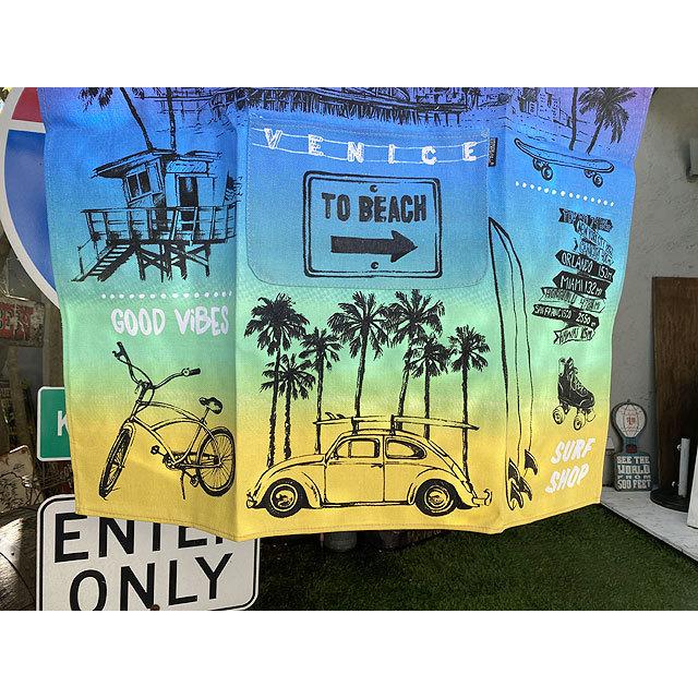 L.A.ベニスビーチ　アートエプロン ■ アメリカン雑貨 アメリカ雑貨 |  | 03