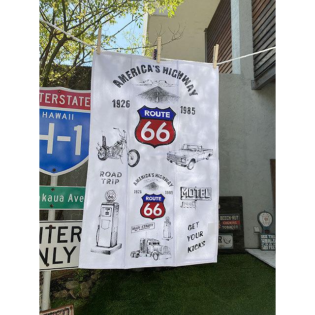 ルート66 キッチンタオル □ アメリカン雑貨 アメリカ雑貨 ルート66 キッチンタオル □ アメリカン雑貨 アメリカ雑貨