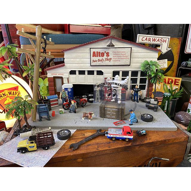 ムーンスピードショップ　アドレスロゴステッカー　Sサイズ　（抜きタイプ/ブラック）　■　アメリカン雑貨　アメリカ雑貨　デカール |  | 03