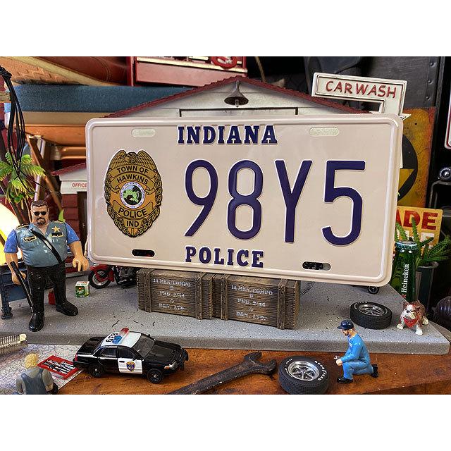 ムービーライセンスプレート　NETFLIXドラマ「ストレンジャーシングス」ホッパー署長の1980年シボレー　ブレイザーのナンバープレート | 