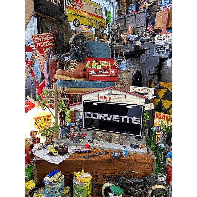 コルベット　ライセンスプレート　（テキストロゴ）　■　アメリカン雑貨　アメリカ雑貨 |  | 02