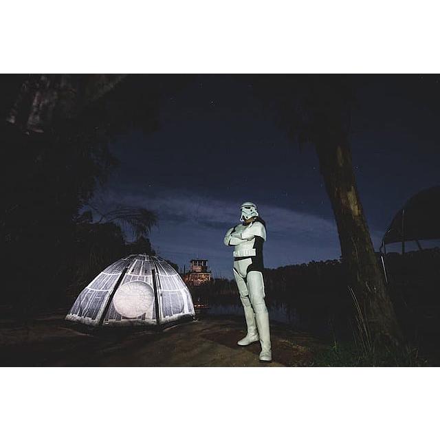 スターウォーズ 巨大宇宙要塞デススター　ドームテント ■ アメリカン雑貨キャンプ グランピング アウトドア |  | 01