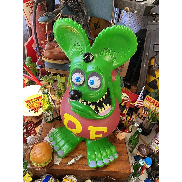 RATFINK ラットフィンク　COINBANK 貯金箱 楽天市場】ラットフィンク コインバンク POSABLE ARMS & HANDS