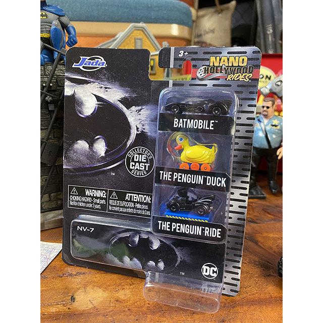 Jada ナノ ハリウッドライズ 映画 バットマン バットモービル ペンギンダック ペンギンライドのダイキャストミニカー 3台セット アメリカ雑貨通販キャンディタワー 通販 Yahoo ショッピング