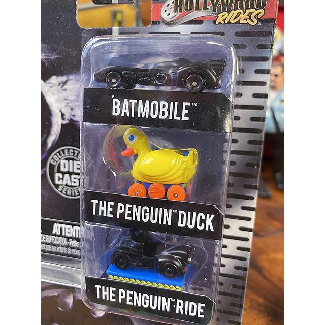 Jada　ナノ　ハリウッドライズ　映画　バットマン　バットモービル＆ペンギンダック＆ペンギンライド　ダイキャストミニカー　3台セット |  | 01