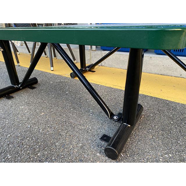 【送料込み価格】U.S.パークベンチ　ショートタイプ　（グリーン）　■　アメリカン雑貨　アメリカ雑貨　イス　チェアー　エクステリア |  | 03