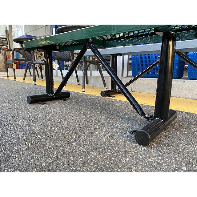 【送料込み価格】U.S.パークベンチ　ショートタイプ　（グリーン）　■　アメリカン雑貨　アメリカ雑貨　イス　チェアー　エクステリア |  | 04