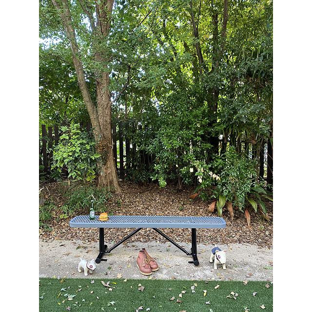 【送料込み価格】U.S.パークベンチ　ロングタイプ ■ アメリカン雑貨 アメリカ雑貨 イス チェアー エクステリア |  | 14