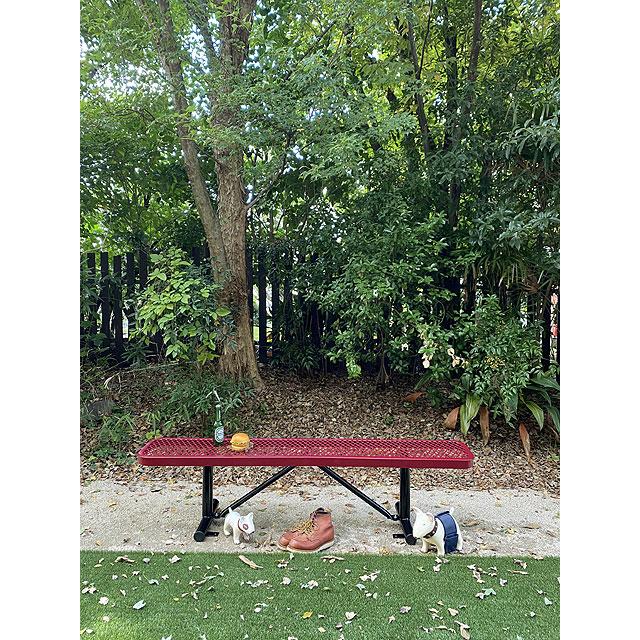 【送料込み価格】U.S.パークベンチ　ロングタイプ ■ アメリカン雑貨 アメリカ雑貨 イス チェアー エクステリア |  | 15