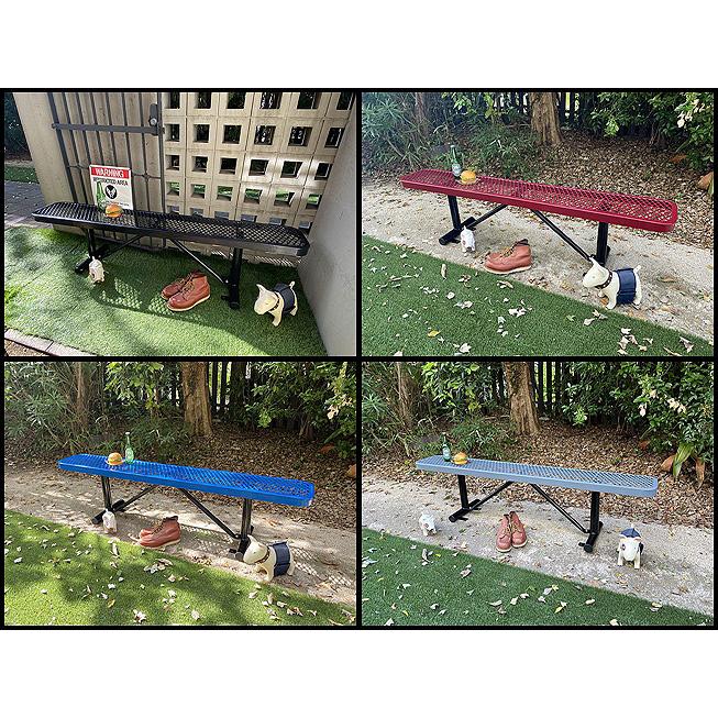 【送料込み価格】U.S.パークベンチ　ロングタイプ ■ アメリカン雑貨 アメリカ雑貨 イス チェアー エクステリア |  | 01