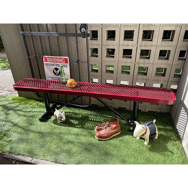 【送料込み価格】U.S.パークベンチ　ロングタイプ ■ アメリカン雑貨 アメリカ雑貨 イス チェアー エクステリア |  | 09