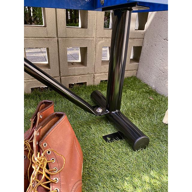 【送料込み価格】U.S.パークベンチ　ショートタイプ　（ブルー）　■　アメリカン雑貨　アメリカ雑貨　イス　チェアー　エクステリア |  | 05