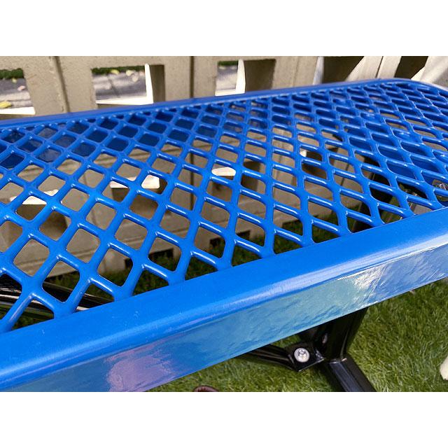 【送料込み価格】U.S.パークベンチ　ショートタイプ　（ブルー）　■　アメリカン雑貨　アメリカ雑貨　イス　チェアー　エクステリア |  | 06