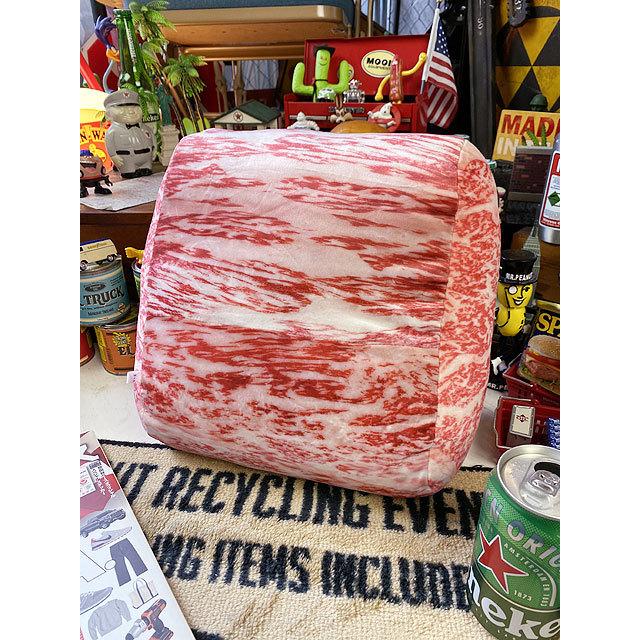 松阪牛専門店「松阪まるよし」が手がけた！松阪牛霜降りクッション ■ アメリカン雑貨 アメリカ雑貨 | 