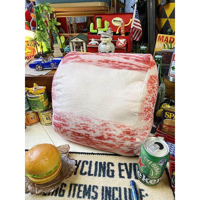 松阪牛専門店「松阪まるよし」が手がけた！松阪牛霜降りクッション ■ アメリカン雑貨 アメリカ雑貨 |  | 09