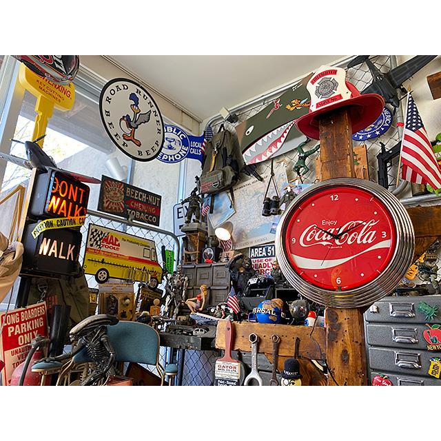 コカ・コーラ　ネオンクロック　（レッドロゴ）　■ アメリカン雑貨 アメリカ雑貨 | Coca Cola | 04