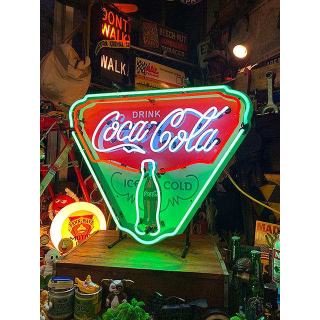 コカ・コーラ　オフィシャルネオンサイン　（トライアングル）　■ アメリカン雑貨 アメリカ雑貨 | Coca Cola