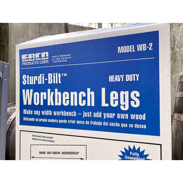 EBCO社　ワークベンチレッグ　2脚セット　好きなサイズでワーキングデスクが作れるスチール製の脚セット ■ アメリカ雑貨  アメリカン雑貨 |  | 11