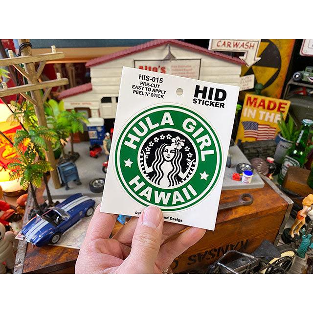 ハワイアン　アイランド　ステッカー　フラガール　ハワイ ■ アメリカン雑貨 アメリカ雑貨 |  | 02